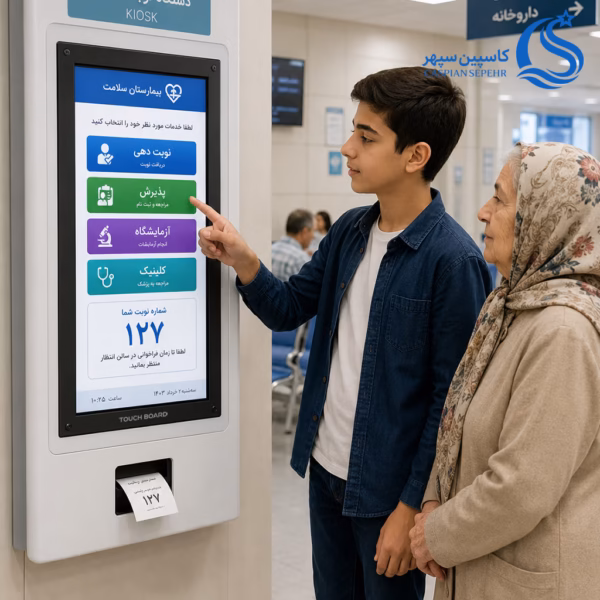 تاچ فریم 27 اینچ touch board همراه شیشه مدل TB270 تاچ فریم 27 اینچ touch board همراه شیشه مدل TB270