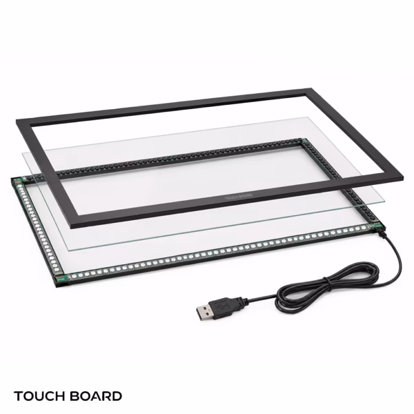 تاچ فریم 24 اینچ touch board همراه شیشه مدل TB240 تاچ فریم 24 اینچ touch board همراه شیشه مدل TB240