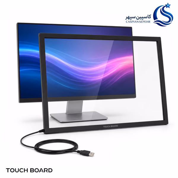 تاچ فریم 27 اینچ touch board همراه شیشه مدل TB270 تاچ فریم 27 اینچ touch board همراه شیشه مدل TB270