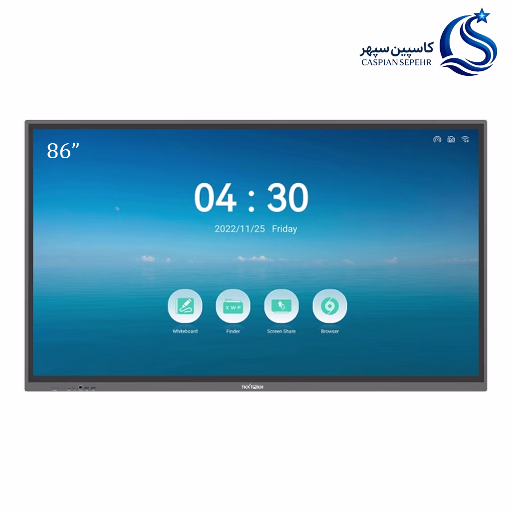 نمایشگر لمسی تیک تاچ (تاچ مانیتور) 86 اینچ مدل TK86M3
